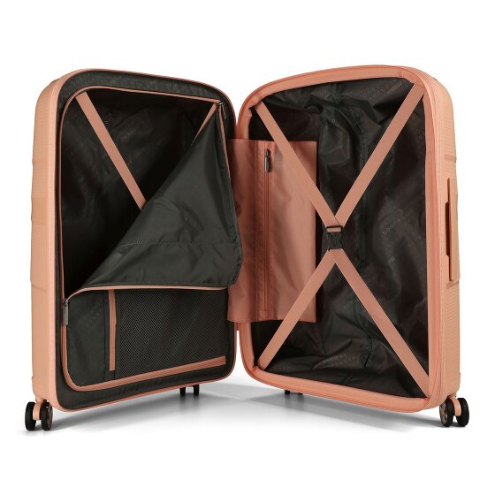 American Tourister Starvibe 4 kółka Walizka 67 cm z plisą rozprężną