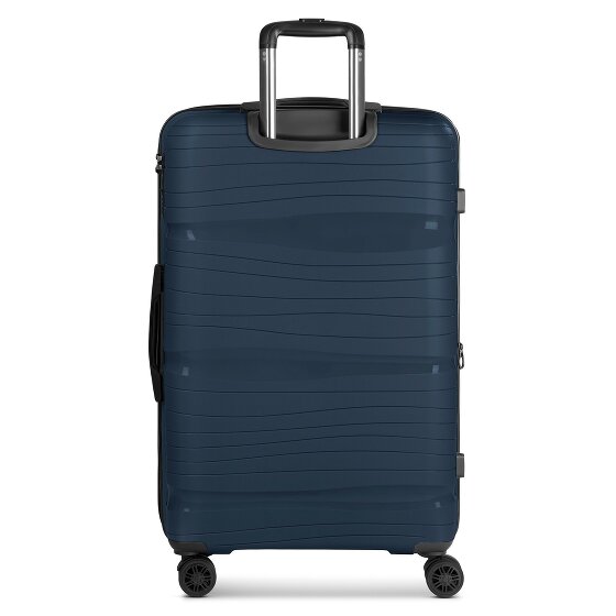 d&n Travel Line 4300-Plus 4 kółka Walizka L 76 cm z plisą rozprężną
