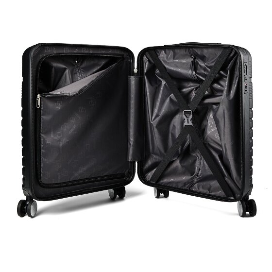 American Tourister Checkline 4 kółka Walizka kabinowa 55 cm
