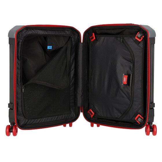 Piquadro Piquadro x Ducati 4 kółka Walizka kabinowy 55 cm