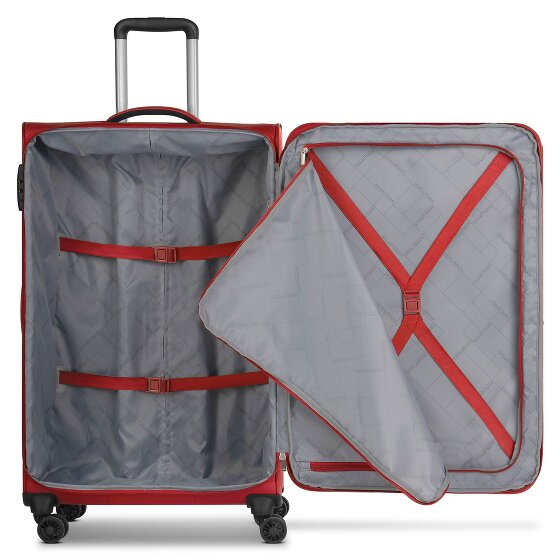 Worldpack Chicago 4 kółka Walizka L 78 cm z plisą rozprężną