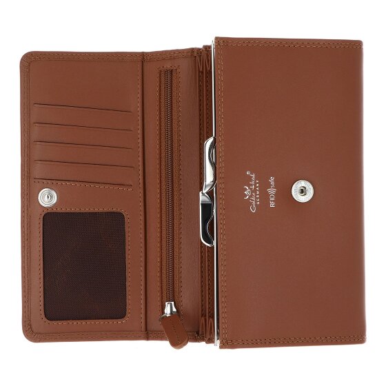Golden Head Polo Wallet RFID Leather 17 cm