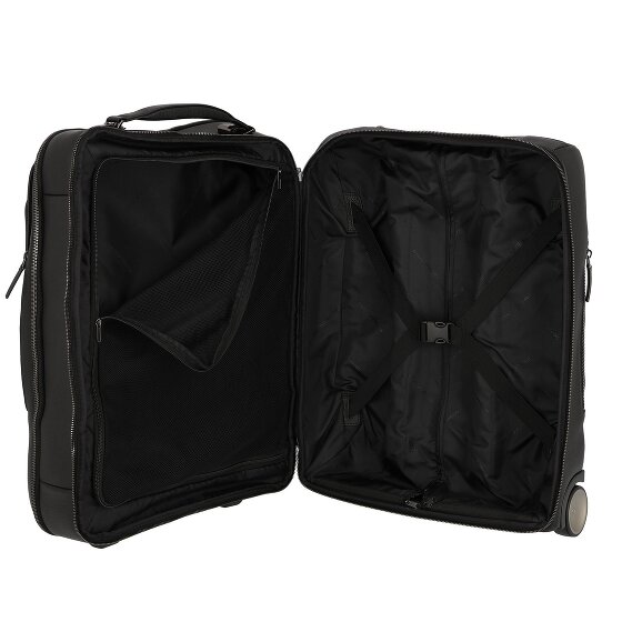 Piquadro Modus Special 2 kółka Walizka kabinowy 50 cm Komora na laptopa