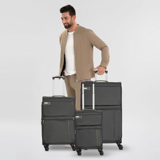 d&n Travel Line 6704 Zestaw walizek na 4 kółkach 3szt.