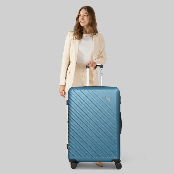 Check.In Paradise 2.0 4 kółka Walizka L 78 cm z plisą rozprężną