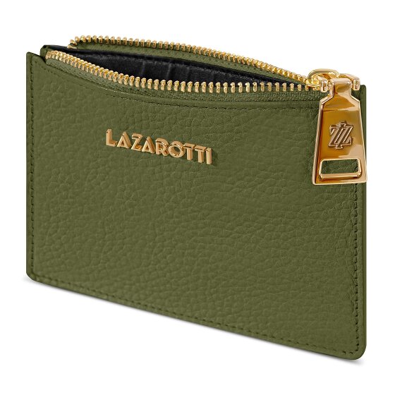 Lazarotti Bologna Leather Portfel z kluczem Skórzany 11.5 cm