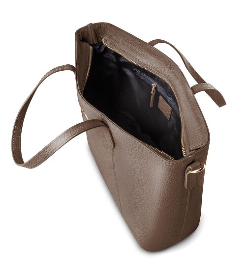 Lazarotti Skórzana Shopper Bag z Bolonii, torba na ramię, skóra, 31 cm