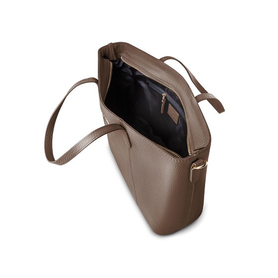 Lazarotti Bologna Leather Shopper Bag Skórzany 31 cm