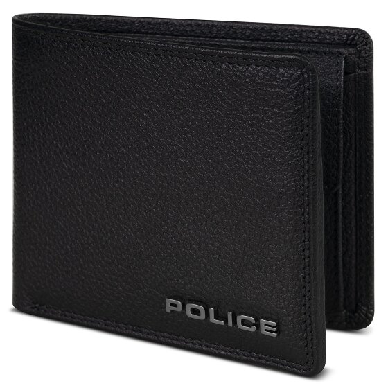 Police Portfel Ochrona RFID Skórzany 11.5 cm