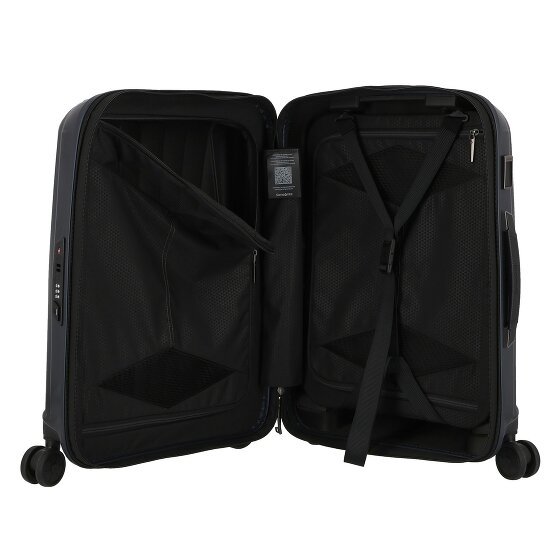 Samsonite Major-Lite 4 kółka Walizka kabinowy 55 cm z plisą rozprężną