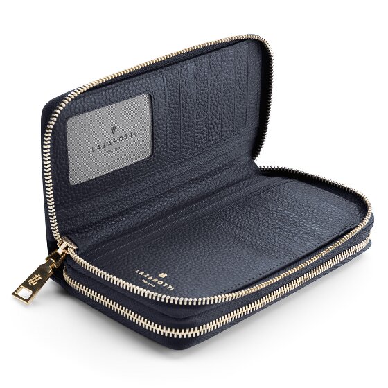 Lazarotti Bologna Leather Portfel Ochrona RFID Skórzany 20 cm