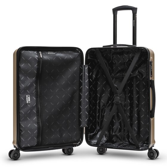 Redolz Essentials 07 3-SET 4 kółka Zestaw walizek 3-części