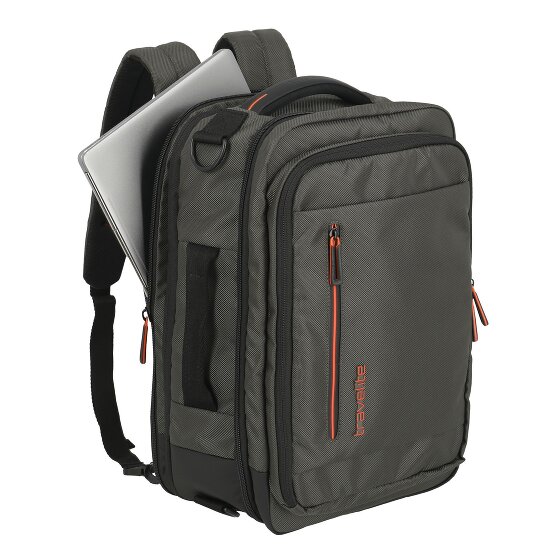 Travelite Crosslite Torba lotnicza 40 cm Komora na laptopa z plisą rozprężną