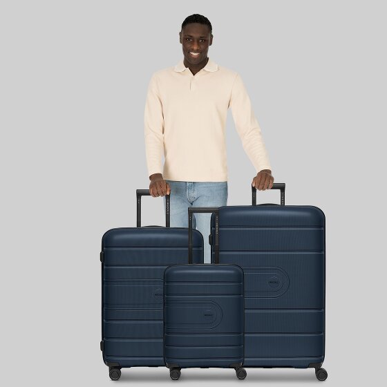 Redolz Essentials 11 4 kółka Zestaw walizek 3-części z plisą rozprężną