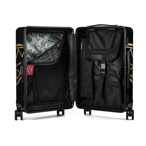 Sprayground That Gold Drap 4 kółka Walizka kabinowy 52 cm