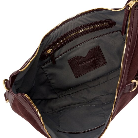 LES VISIONNAIRES Enya Torba na ramię Skórzany 46 cm