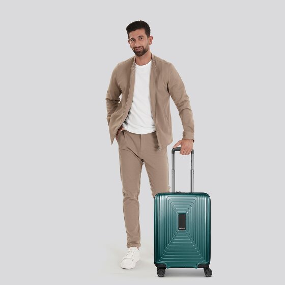 Redolz Essentials 14 4 kółka Walizka kabinowy 55 cm z plisą rozprężną