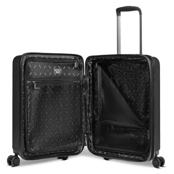 Redolz Essentials 14 4 kółka Walizka kabinowy S 55 cm Komora na laptopa z plisą rozprężną