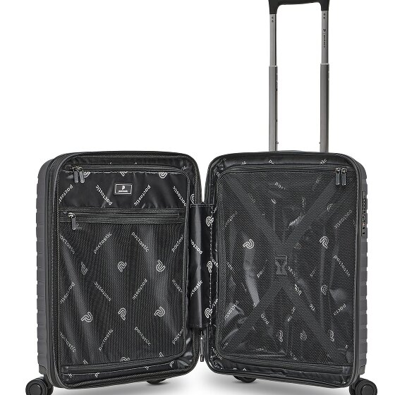 Pactastic Collection 04 THE CABIN + 4 kółka Walizka kabinowy S 55 cm z plisą rozprężną