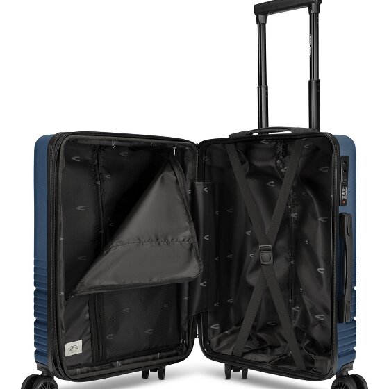 camel active Hanoi 4 kółka Walizka kabinowa S 55 cm z funkcją poszerzenia