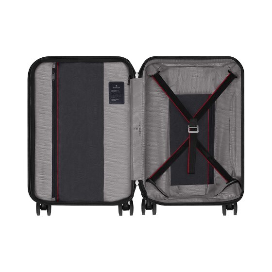 Victorinox Spectra Pro 4 kółka Walizka kabinowa 55 cm Komora na laptopa z funkcją poszerzenia