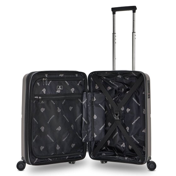 Pactastic Collection 01 4 kółka Walizka kabinowy S 55 cm z plisą rozprężną