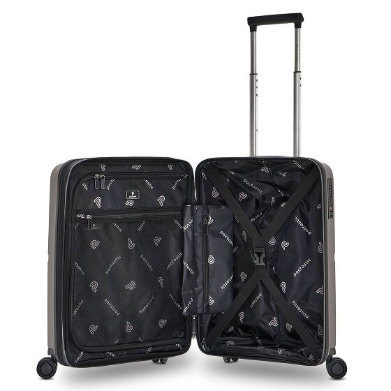 Pactastic Collection 01 4 kółka Walizka kabinowy S 55 cm z plisą rozprężną