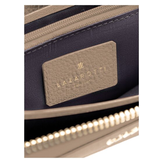 Lazarotti Bologna Leather XL Portfel skórzany z zamkiem błyskawicznym 19 cm