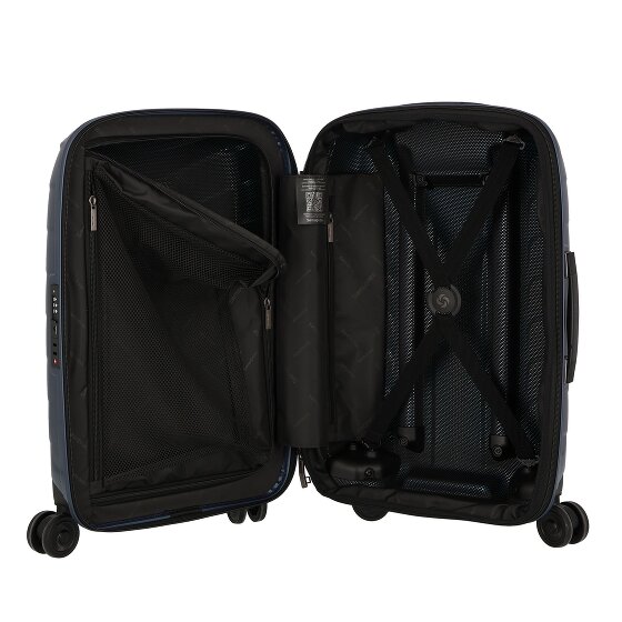 Samsonite Attrix 4 kółka Walizka kabinowa 55 cm z funkcją poszerzenia