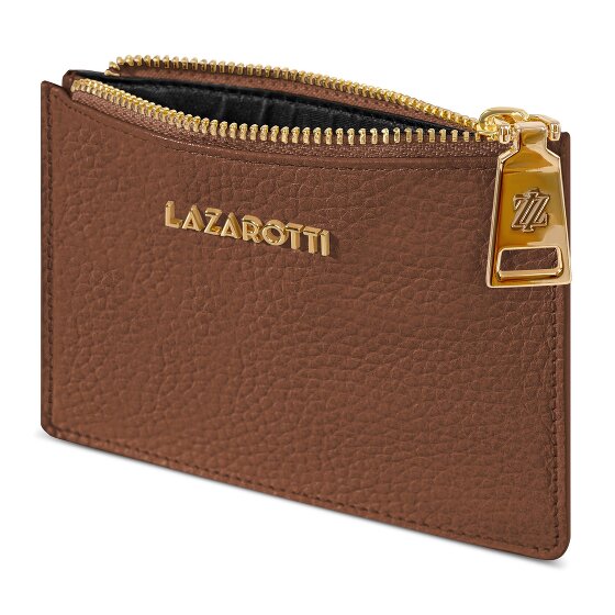 Lazarotti Bologna Leather Portfel z kluczem Skórzany 11.5 cm