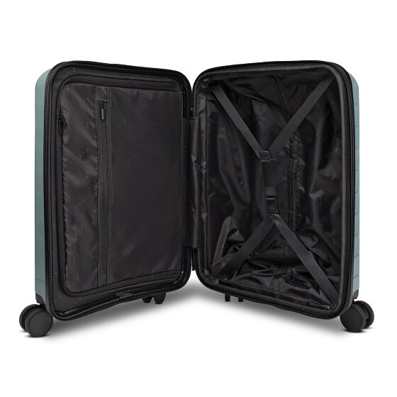 d&n Toronto 4 kółka Walizka kabinowy S 54 cm z plisą rozprężną