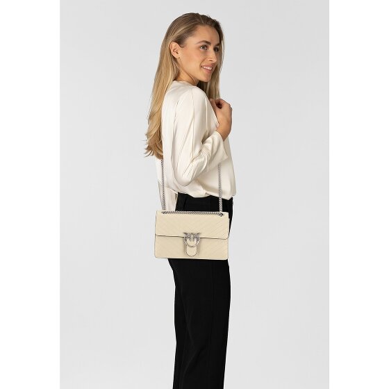 PINKO Love One Torba na ramię Skórzany 26 cm