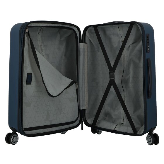 Gabol Future Plus 4 kółka Walizka 66 cm z plisą rozprężną