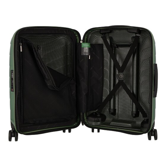 Samsonite Attrix 4 kółka Walizka kabinowa 55 cm z funkcją poszerzenia