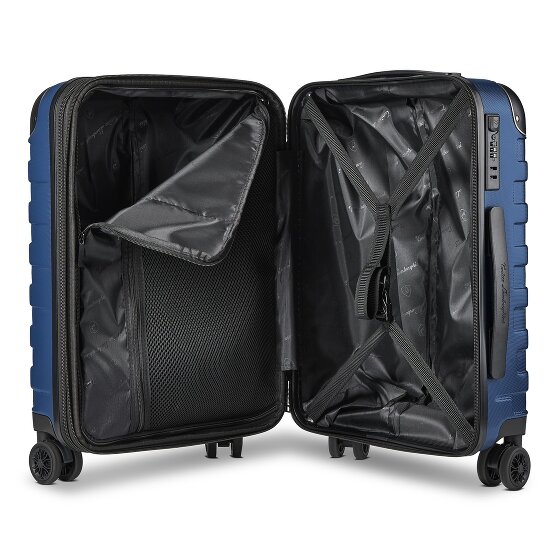 Tonino Lamborghini Milano 4 kółka Walizka kabinowa S 54 cm z funkcją poszerzenia