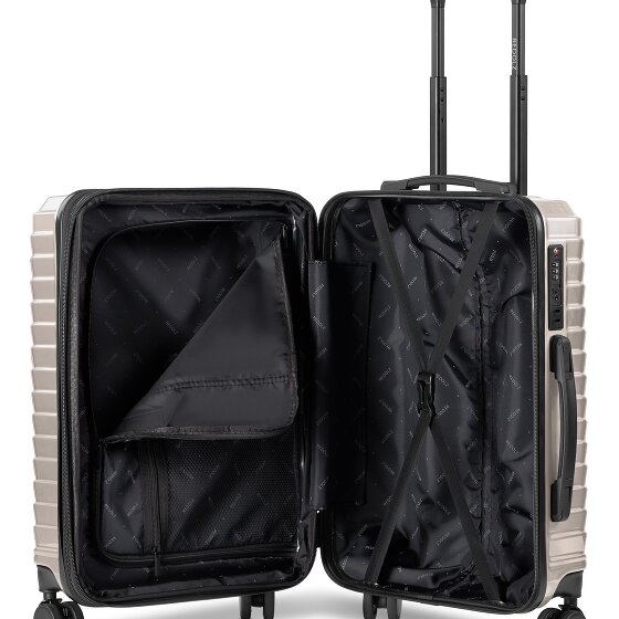 Redolz Essentials 18 4 kółka Walizka kabinowy 55 cm z plisą rozprężną