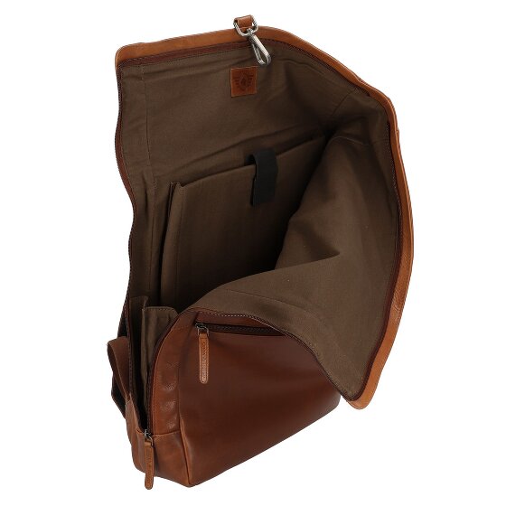 Greenburry Vintage Plecak Skórzany 43 cm Komora na laptopa