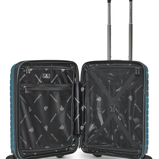 Pactastic Collection 04 THE CABIN + 4 kółka Walizka kabinowy S 55 cm z plisą rozprężną