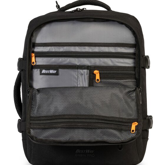 Worldpack Plecak podróżny Cabin Pro Solid z przegrodą na laptopa o szerokości 40 cm
