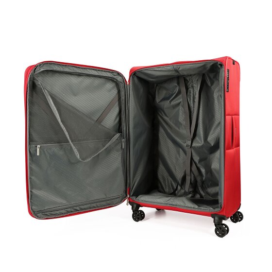 Samsonite Base Breeze 4 kółka Walizka 81 cm z plisą rozprężną