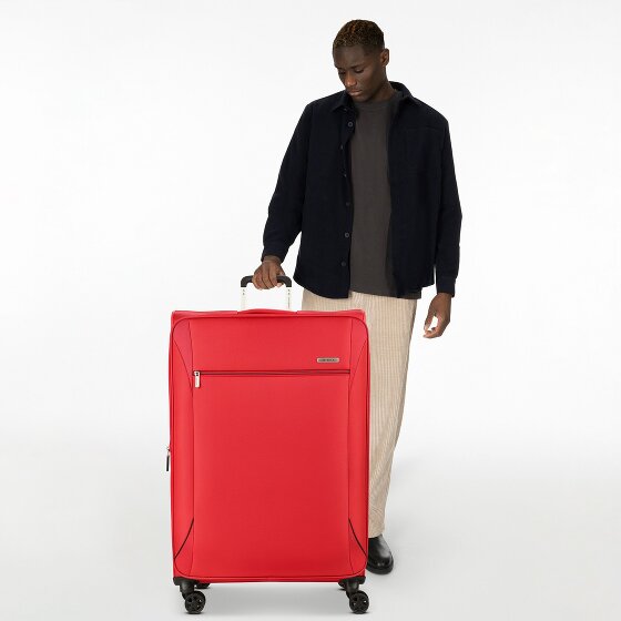 Samsonite Base Breeze 4 kółka Walizka 81 cm z plisą rozprężną