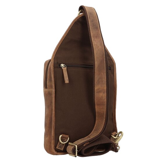 Greenburry Skórzana torba na ramię w stylu vintage 41 cm