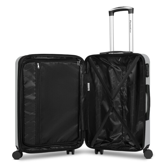 Check.In Paradise 2.0 4 kółka Walizka M 68 cm z funkcją poszerzenia
