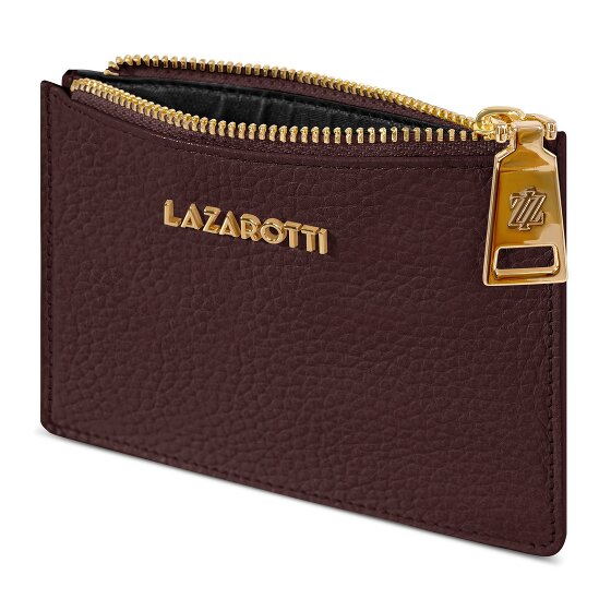 Lazarotti Bologna Leather Portfel z kluczem Skórzany 11.5 cm