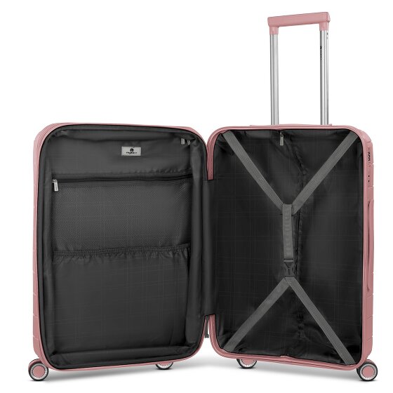 Franky London 4 kółka Walizka M 65 cm z funkcją poszerzenia