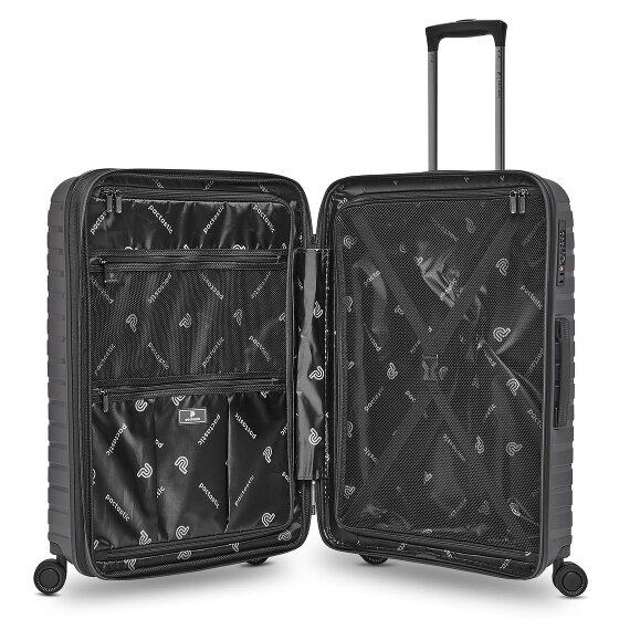Pactastic Collection 04 THE MEDIUM + 4 kółka Walizka M 66 cm z plisą rozprężną
