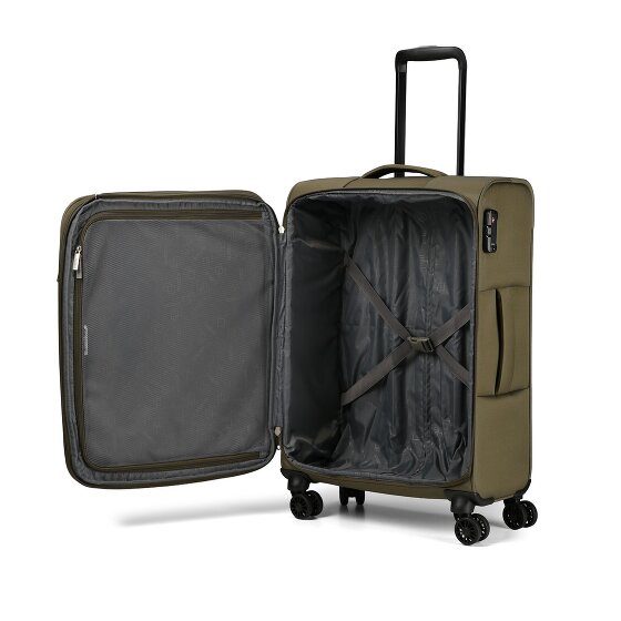 American Tourister Nitestream 4 kółka Zestaw walizek 3-części z funkcją poszerzenia