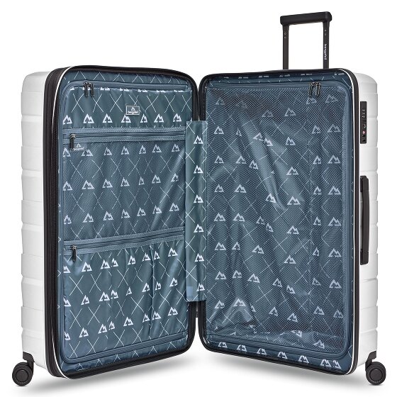 Bergpfeil Wózek podróżny 4-kołowy L 75 cm z plisą rozporową