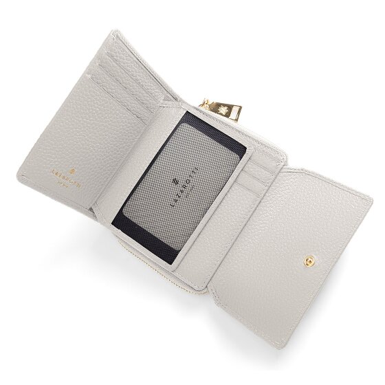 Lazarotti Skórzany portfel Bologna z zamkiem błyskawicznym 12 cm