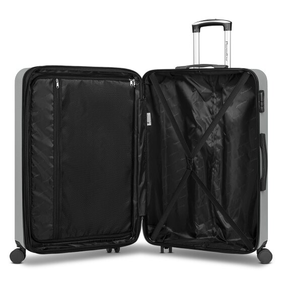 Check.In Paradise 2.0 4 kółka Walizka L 78 cm z plisą rozprężną